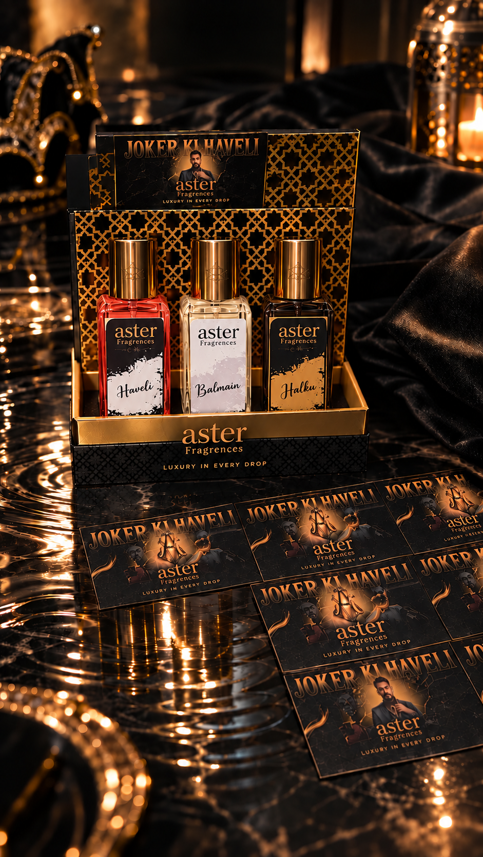 JOKER KI HAVELI  SPECIAL  (PACK OF 3)  HAVELI, BALMAIN, HALKU  (20 ML EACH)